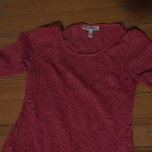 Maternity lace dress